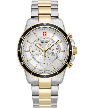 Swiss Alpine Military  7089.9142 Herrenuhr Chronograph Chronograph 44 mm