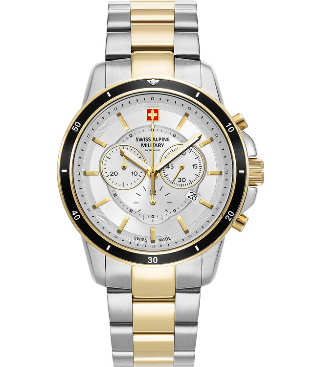 Swiss Alpine Military  7089.9142 Herrenuhr Chronograph Chronograph 44 mm