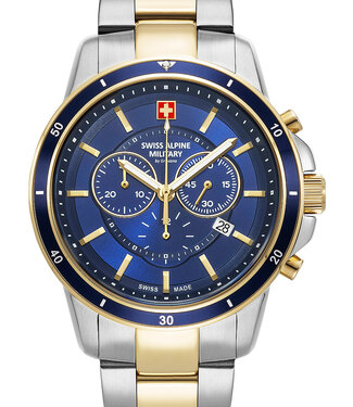 Swiss Alpine Military  7089.9145 Herrenuhr Chronograph Chronograph 44 mm