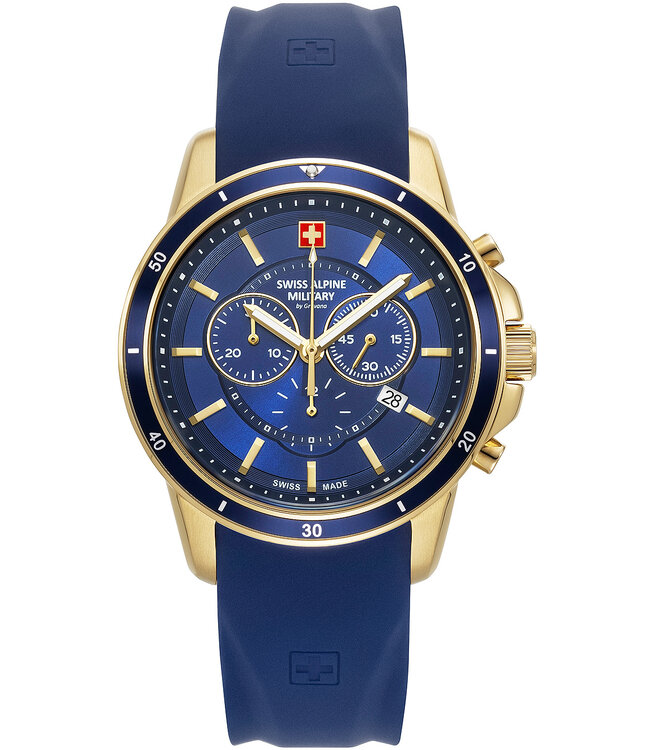 Swiss Alpine Military  7089.9815 Herrenuhr Chronograph Chronograph 44 mm