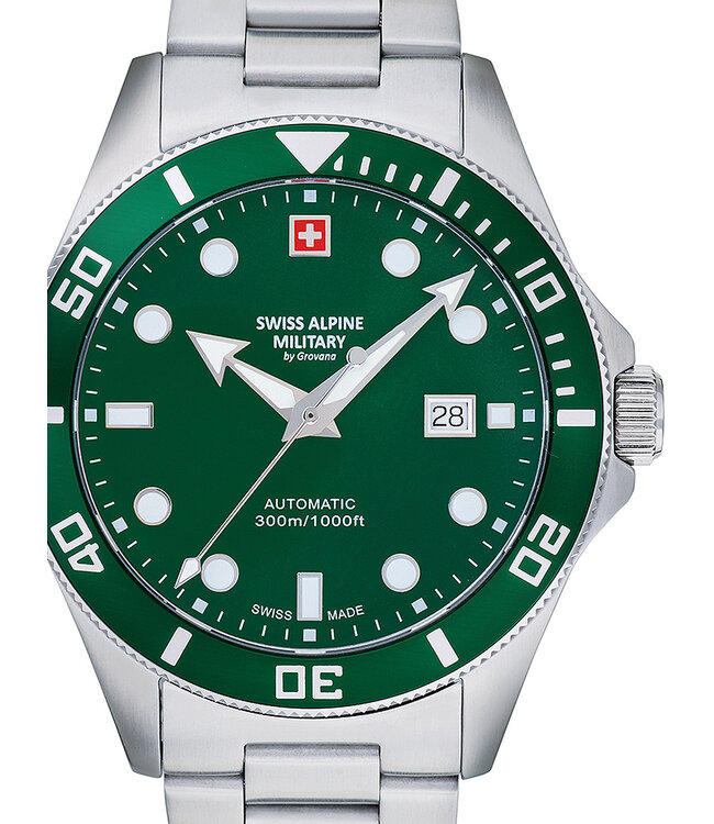 Swiss Alpine Military  7095.2134 Herrenuhr Diver 44 mm