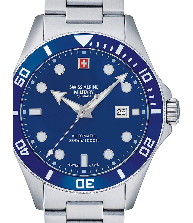 Swiss Alpine Military  7095.2135 Herrenuhr Diver 44 mm