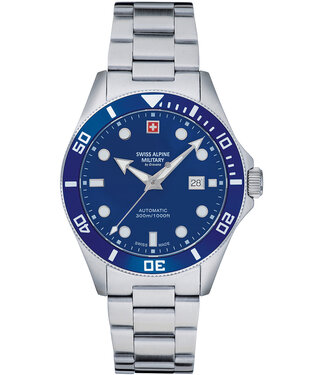 Swiss Alpine Military  Diver Herrenuhr 44 mm 7095.2135