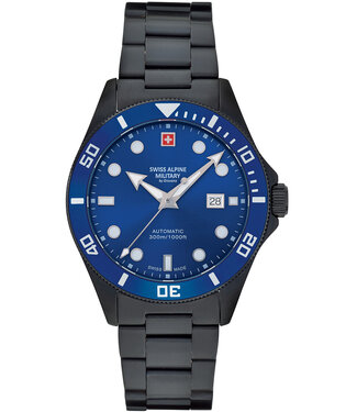 Swiss Alpine Military  Diver Herrenuhr 44 mm 7095.2175