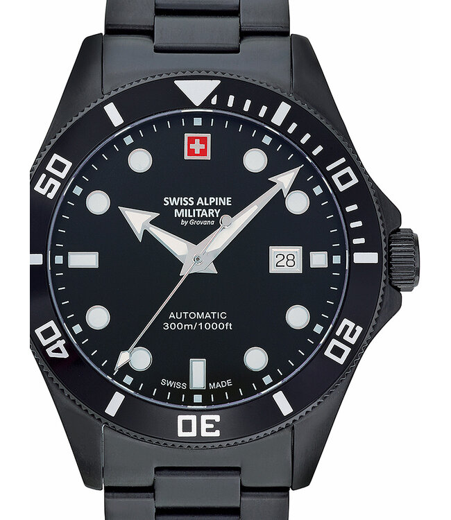 Swiss Alpine Military  7095.2177 Herrenuhr Diver 44 mm