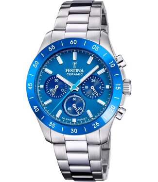Festina F20693/4 Damenuhr Chronograph Chronograph 39 mm