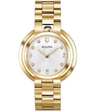 Bulova Rubaiyat 97P125 Damenuhr Silber Edelstahl