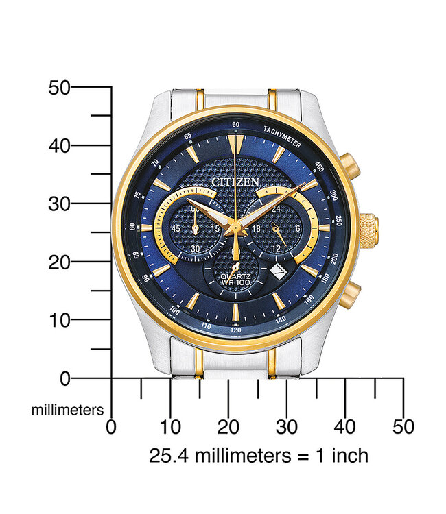Citizen  AN8194-51L Herrenuhr Quartz Chronograph 42 mm
