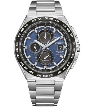 Citizen  AT8238-84L Herrenuhr Eco-Drive Chronograph 44 mm