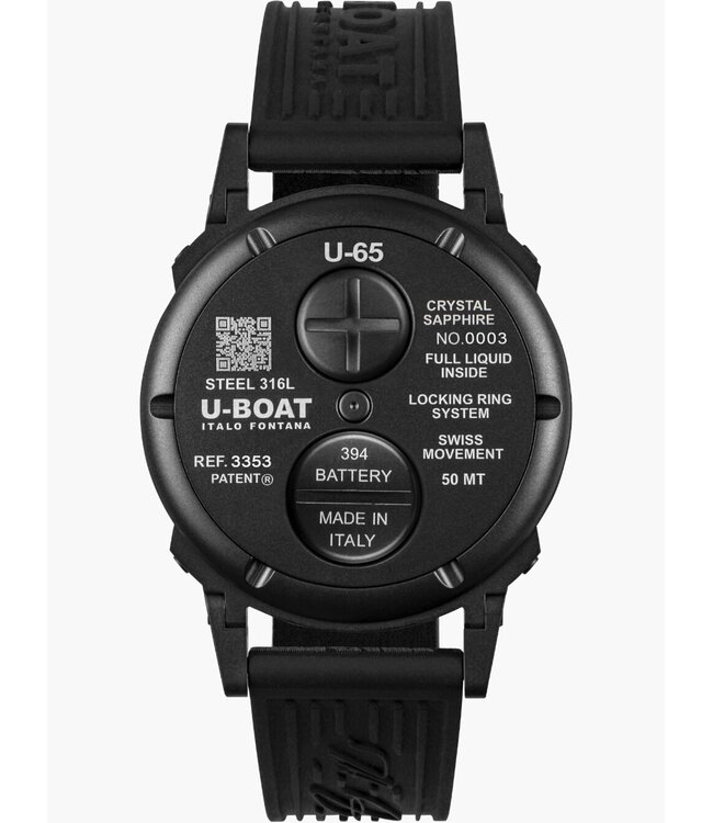 U-Boat 3353 Herrenuhr U-65 44 mm