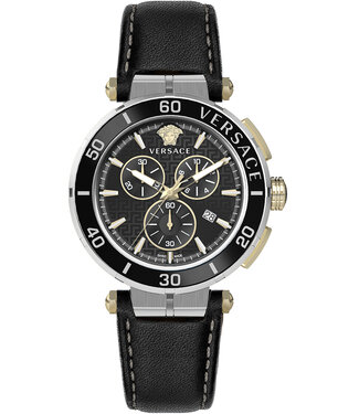 Versace  VE3L00222 Herrenuhr Greca Chronograph 45 mm