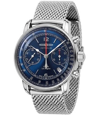 Zeppelin 8614M3 Herrenuhr LZ-126 Chronograph 42 mm