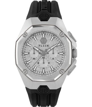 Philipp Plein  PWTBA0123 Herrenuhr Octagon Chronograph 45 mm