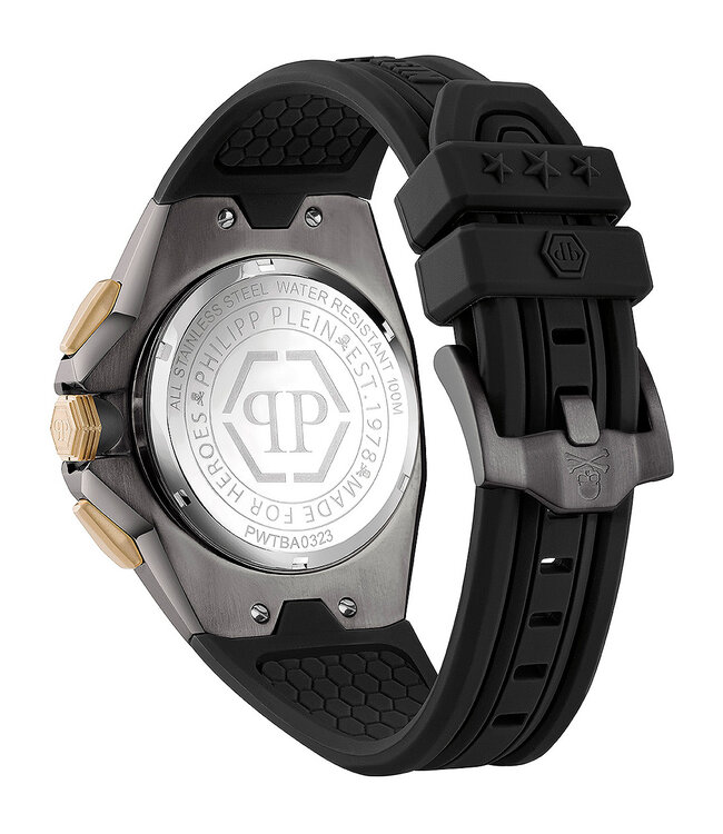 Philipp Plein  PWTBA0323 Herrenuhr Hyper Chronograph 45 mm