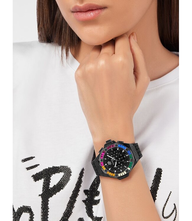 Philipp Plein  PWPSA0724 Damenuhr Chrono Chronograph 42 mm