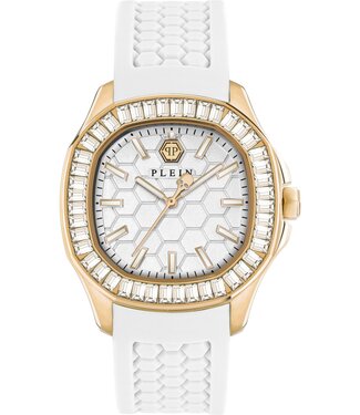 Philipp Plein  PWTAA0924 Damenuhr Weiss Silikon