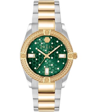Philipp Plein  PW1FA0325 Damenuhr Grün Edelstahl