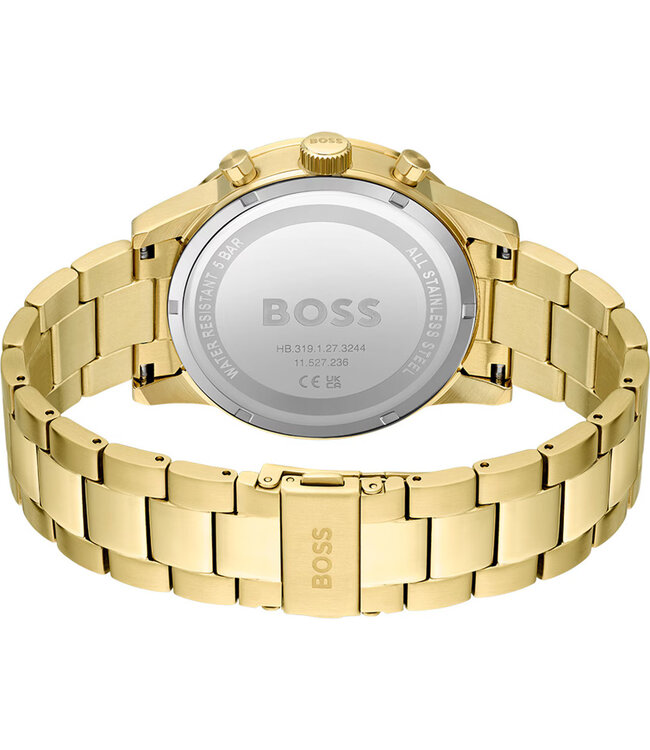 Hugo Boss  Allure 1513923 Chronograph Gold Grün Herrenuhr