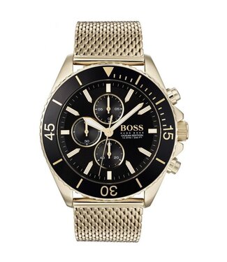 Hugo Boss  Ocean Edition 1513703 Herrenuhr Chronograph Schwarz Edelstahl