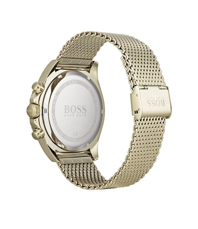 Hugo Boss   Ocean Edition 1513703 Chronograph Gold Schwarz Herrenuhr