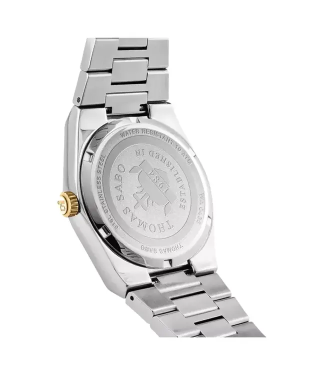 Thomas Sabo  Moon & Star WA0465 39mm Schwarz Bicolor Damenuhr