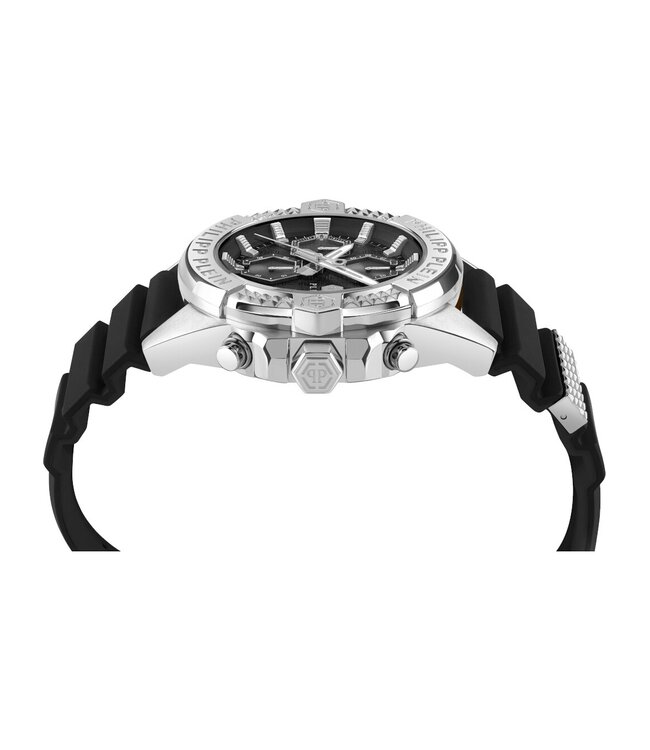 Philipp Plein  PWWFA0125 Herrenuhr The $kull Chronograph 45 mm