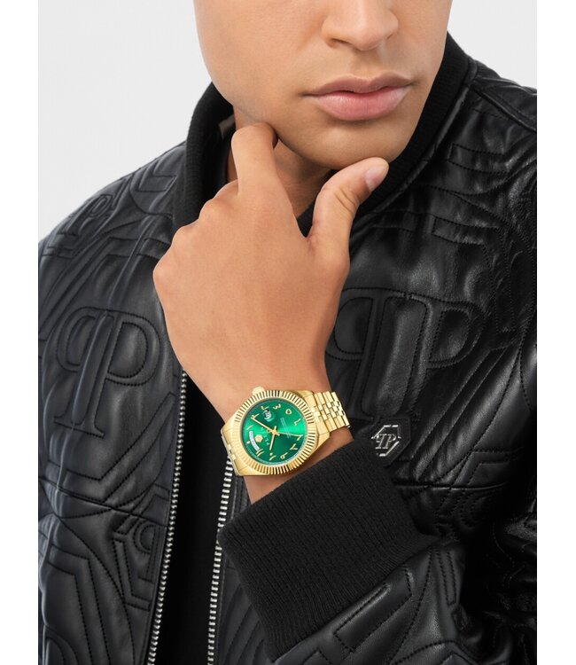 Philipp Plein  PWPNA1026 Herrenuhr Date Superlative 41 mm