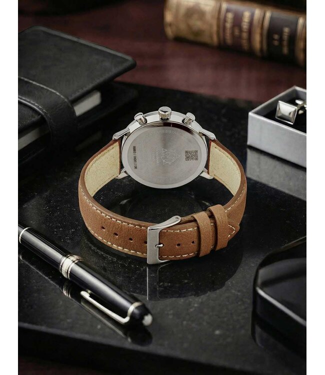Zeppelin 80864N Herrenuhr LZ129 Chronograph 41 mm