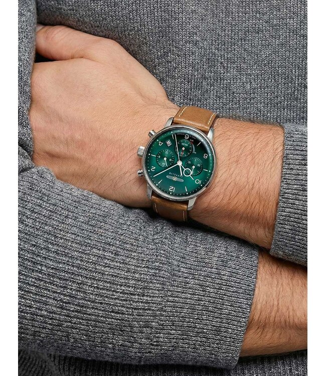 Zeppelin 80864N Herrenuhr LZ129 Chronograph 41 mm