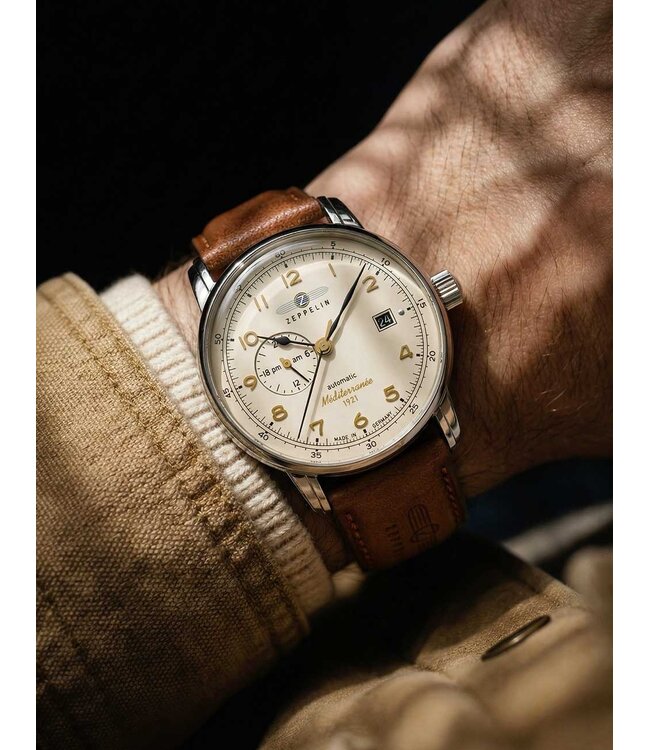Zeppelin 96685 Herrenuhr Méditerranée 40 mm