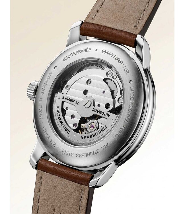 Zeppelin 96685 Herrenuhr Méditerranée 40 mm