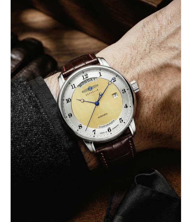 Zeppelin 85625 Herrenuhr Friedrichshafen 40 mm