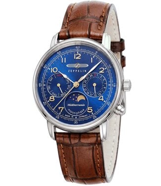 Zeppelin 96373 Damenuhr Méditerranée Chronograph 36 mm