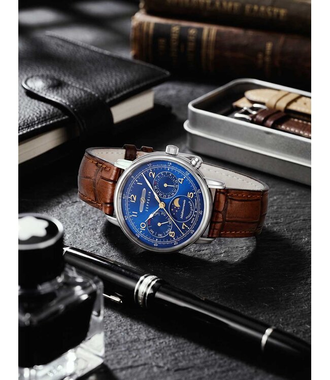 Zeppelin 96373 Damenuhr Méditerranée Chronograph 36 mm