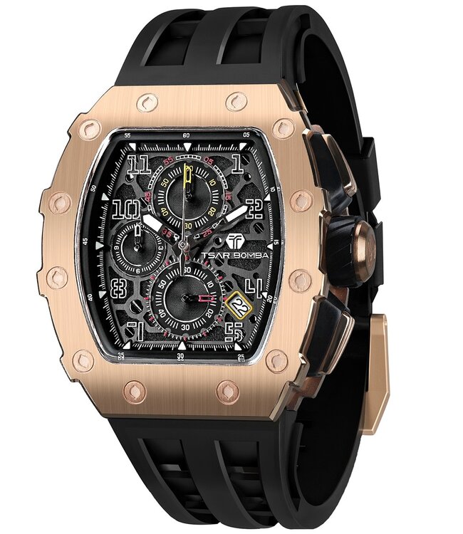 Tsar Bomba TB8204Q-35 Herrenuhr Elemental Chronograph 44 mm