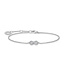 Thomas Sabo  A2003-051-14-L19V Armband Infinity Silber 16-19 cm