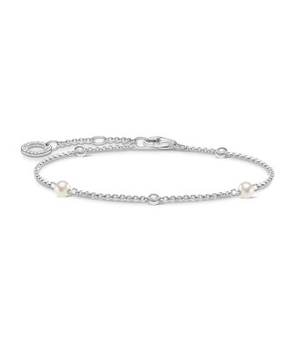 Thomas Sabo  A1989-167-14-L19V Armband Perle Silber 19 cm