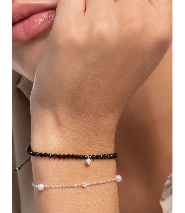 Thomas Sabo  A1989-167-14-L19V Armband Perle Silber 19 cm