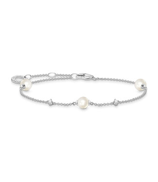 Thomas Sabo  A2038-167-14-L19V Armband Perle Silber