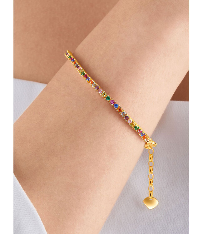 Thomas Sabo  A2021-996-7 Tennisarmband Tennis vergoldet