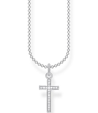Thomas Sabo  KE2043-051-14-L45V Halskette Kreuz Pavé Silber