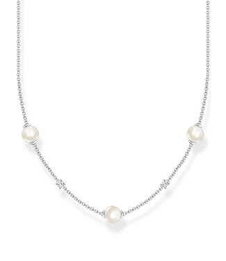Thomas Sabo  KE2120-167-14-L45V Halskette Perle Silber 40-45 cm