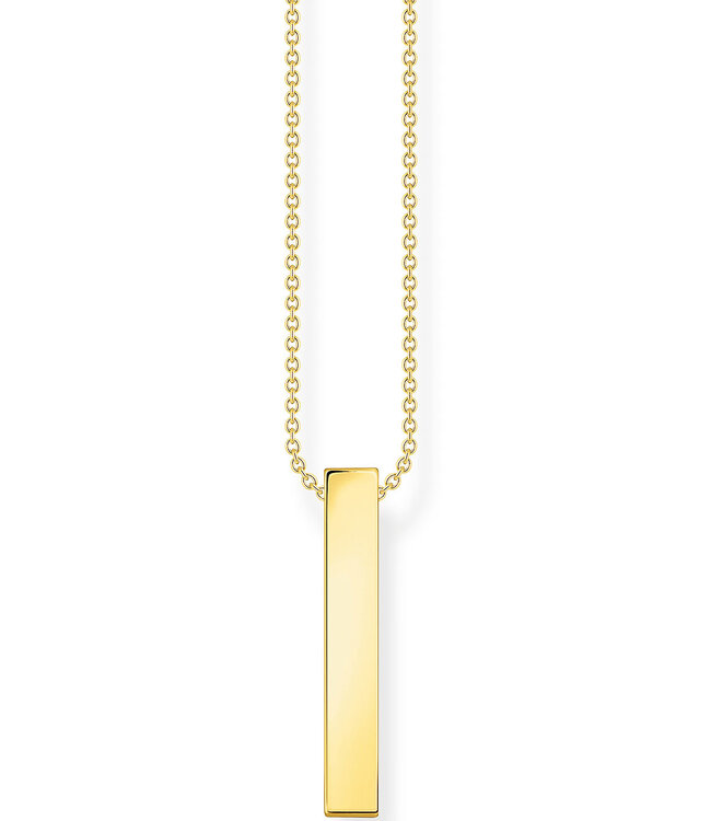 Thomas Sabo  KE2113-971-7 Halskette bunte Steine vergoldet 40-45 cm