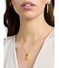 Thomas Sabo  KE2113-971-7 Halskette bunte Steine vergoldet 40-45 cm