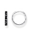 Thomas Sabo  CR668-643-11 Creolen Stein Pavé Silber