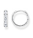 Thomas Sabo  CR668-051-14 Creolen Stein Pavé Silber