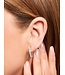 Thomas Sabo  CR668-051-14 Creolen Stein Pavé Silber