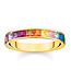 Thomas Sabo  TR2403-996-7-56 Ring bunte Steine vergoldet Grösse 56