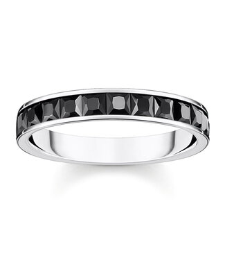 Thomas Sabo  TR2358-643-11-56 Ring Stein Pavé Silber Grösse 56