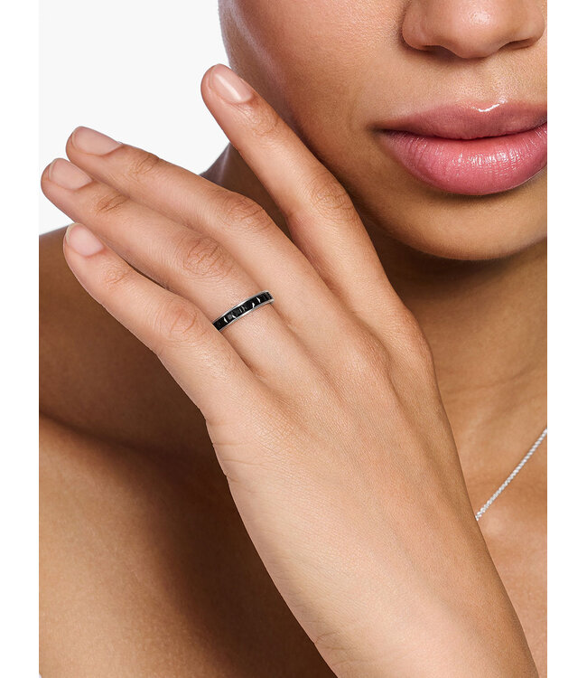 Thomas Sabo  TR2358-643-11-58 Ring Stein Pavé Silber Grösse 58